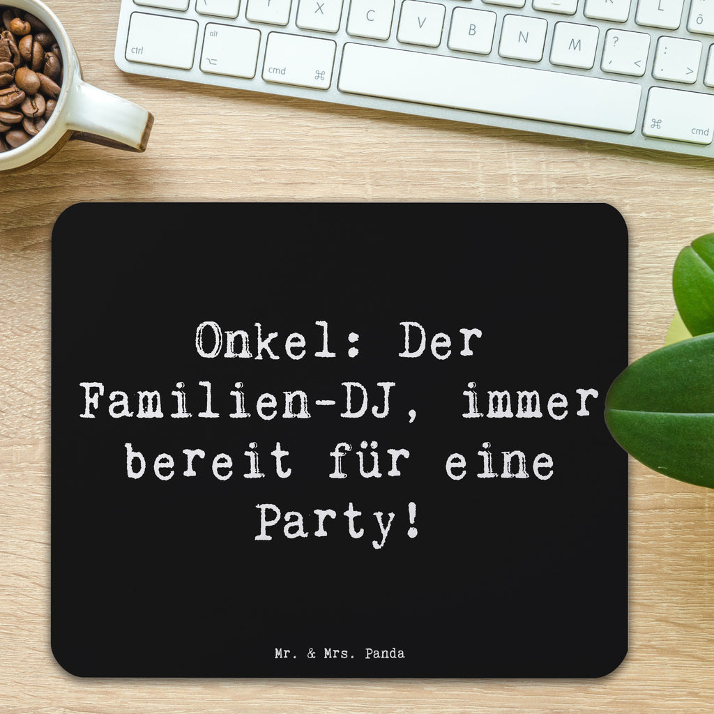 Mauspad Spruch Onkel Familien-DJ Mousepad, Computer zubehör, Büroausstattung, PC Zubehör, Arbeitszimmer, Mauspad, Einzigartiges Mauspad, Designer Mauspad, Mausunterlage, Mauspad Büro, Familie, Vatertag, Muttertag, Bruder, Schwester, Mama, Papa, Oma, Opa