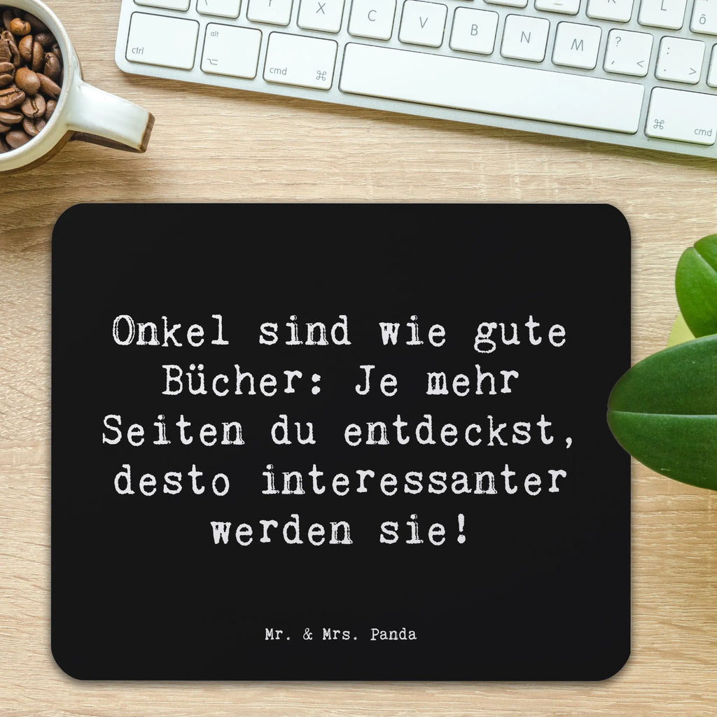 Mauspad Spruch Onkel Bücher Mousepad, Computer zubehör, Büroausstattung, PC Zubehör, Arbeitszimmer, Mauspad, Einzigartiges Mauspad, Designer Mauspad, Mausunterlage, Mauspad Büro, Familie, Vatertag, Muttertag, Bruder, Schwester, Mama, Papa, Oma, Opa