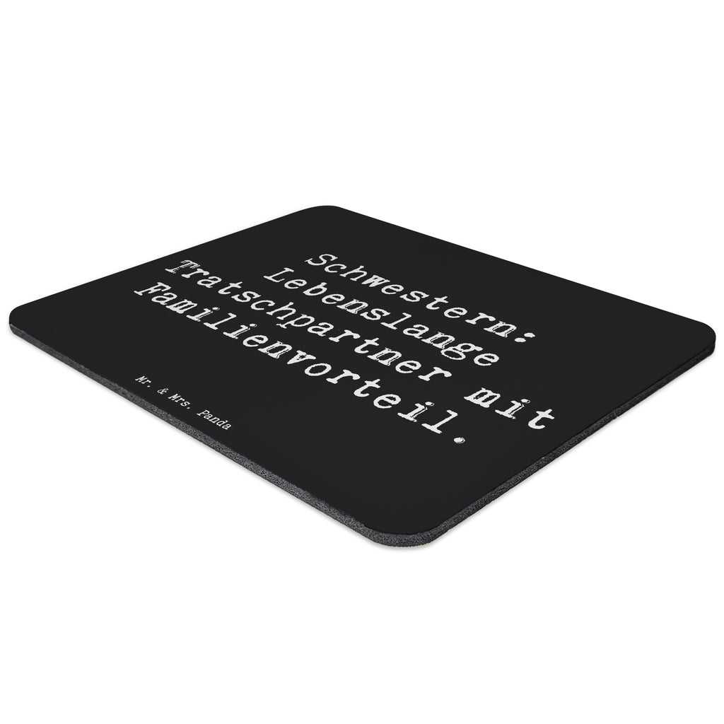 Mauspad Spruch Schwestern Tratschpartner Mousepad, Computer zubehör, Büroausstattung, PC Zubehör, Arbeitszimmer, Mauspad, Einzigartiges Mauspad, Designer Mauspad, Mausunterlage, Mauspad Büro, Familie, Vatertag, Muttertag, Bruder, Schwester, Mama, Papa, Oma, Opa