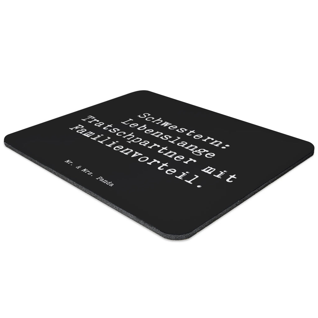 Mauspad Spruch Schwestern Tratschpartner Mousepad, Computer zubehör, Büroausstattung, PC Zubehör, Arbeitszimmer, Mauspad, Einzigartiges Mauspad, Designer Mauspad, Mausunterlage, Mauspad Büro, Familie, Vatertag, Muttertag, Bruder, Schwester, Mama, Papa, Oma, Opa