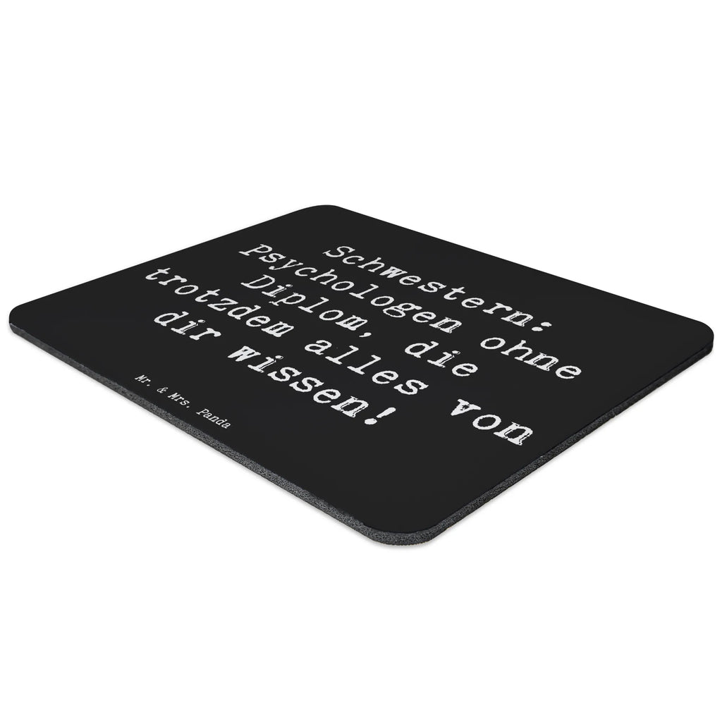 Mauspad Spruch Schwestern Psychologen Mousepad, Computer zubehör, Büroausstattung, PC Zubehör, Arbeitszimmer, Mauspad, Einzigartiges Mauspad, Designer Mauspad, Mausunterlage, Mauspad Büro, Familie, Vatertag, Muttertag, Bruder, Schwester, Mama, Papa, Oma, Opa