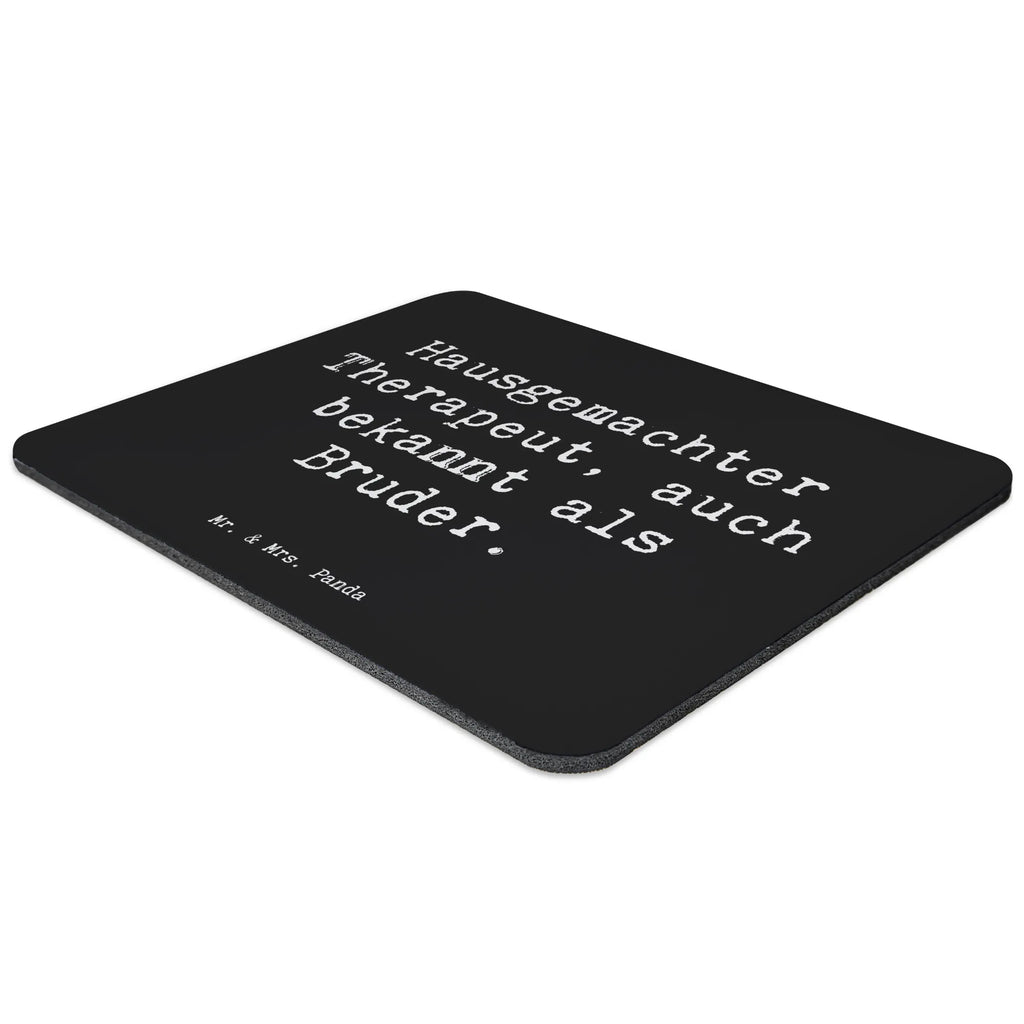 Mauspad Spruch Bruder Therapeut Mousepad, Computer zubehör, Büroausstattung, PC Zubehör, Arbeitszimmer, Mauspad, Einzigartiges Mauspad, Designer Mauspad, Mausunterlage, Mauspad Büro, Familie, Vatertag, Muttertag, Bruder, Schwester, Mama, Papa, Oma, Opa