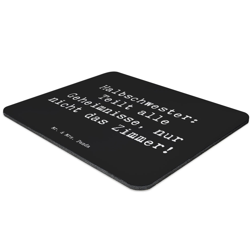 Mauspad Spruch Halbschwester Geheimnisse Mousepad, Computer zubehör, Büroausstattung, PC Zubehör, Arbeitszimmer, Mauspad, Einzigartiges Mauspad, Designer Mauspad, Mausunterlage, Mauspad Büro, Familie, Vatertag, Muttertag, Bruder, Schwester, Mama, Papa, Oma, Opa