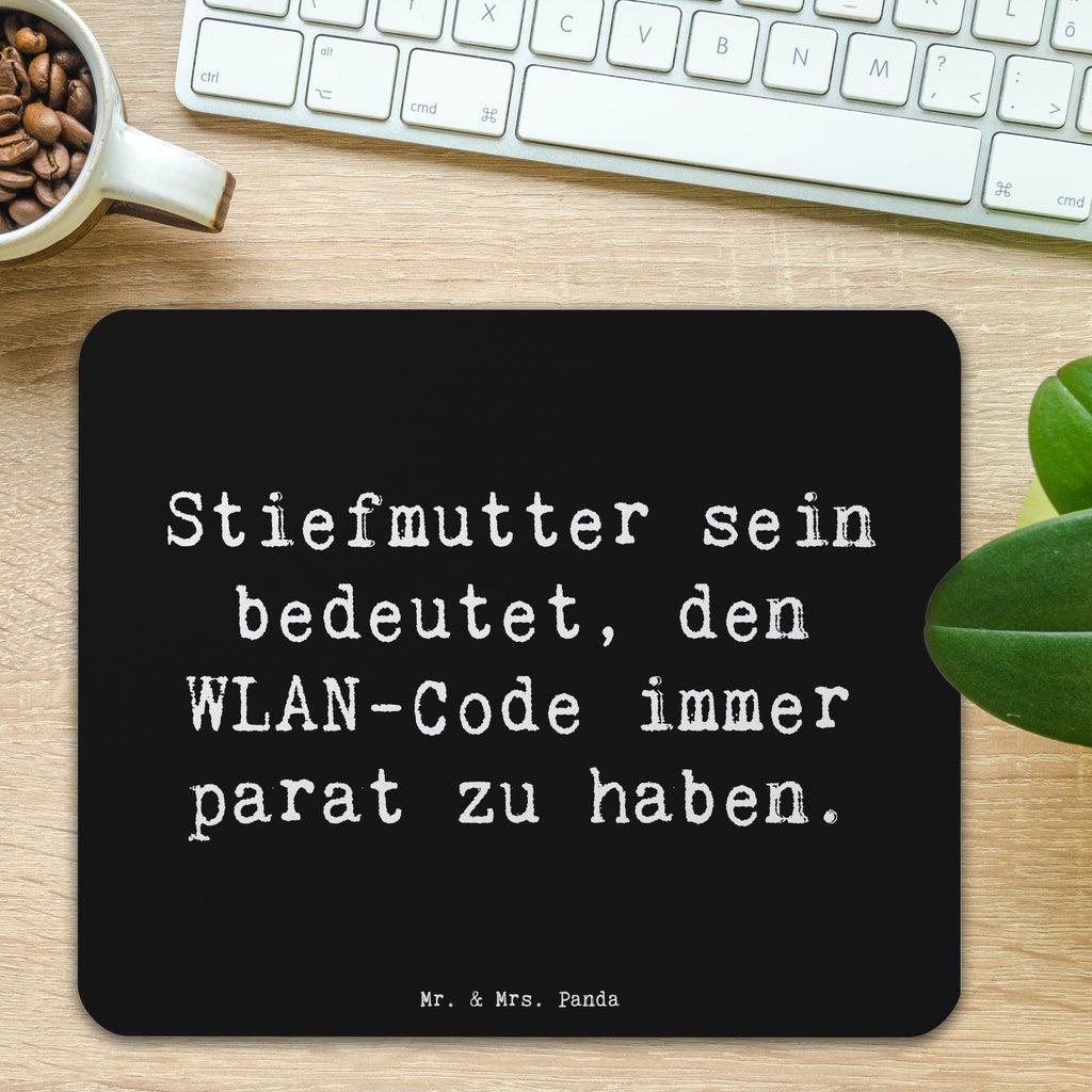 Mauspad Spruch Stiefmutter Heldin Mousepad, Computer zubehör, Büroausstattung, PC Zubehör, Arbeitszimmer, Mauspad, Einzigartiges Mauspad, Designer Mauspad, Mausunterlage, Mauspad Büro, Familie, Vatertag, Muttertag, Bruder, Schwester, Mama, Papa, Oma, Opa