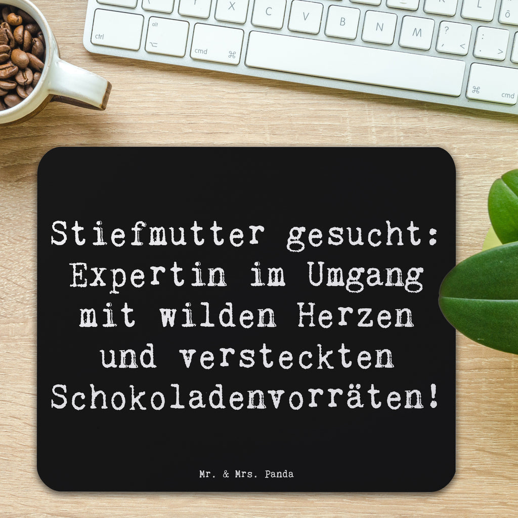 Mauspad Spruch Stiefmutter Expertin Mousepad, Computer zubehör, Büroausstattung, PC Zubehör, Arbeitszimmer, Mauspad, Einzigartiges Mauspad, Designer Mauspad, Mausunterlage, Mauspad Büro, Familie, Vatertag, Muttertag, Bruder, Schwester, Mama, Papa, Oma, Opa