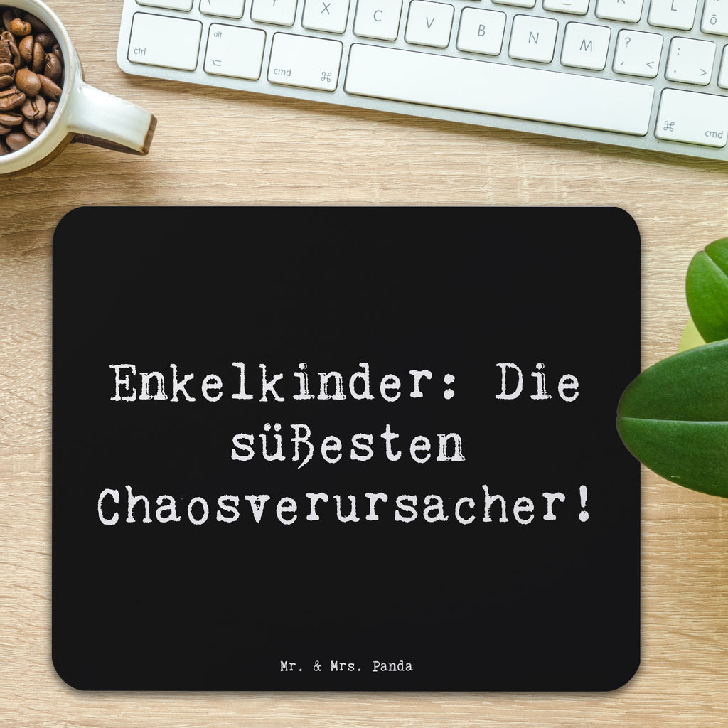 Mauspad Spruch Enkelkinder: Die süßesten Chaosverursacher! Mousepad, Computer zubehör, Büroausstattung, PC Zubehör, Arbeitszimmer, Mauspad, Einzigartiges Mauspad, Designer Mauspad, Mausunterlage, Mauspad Büro, Familie, Vatertag, Muttertag, Bruder, Schwester, Mama, Papa, Oma, Opa