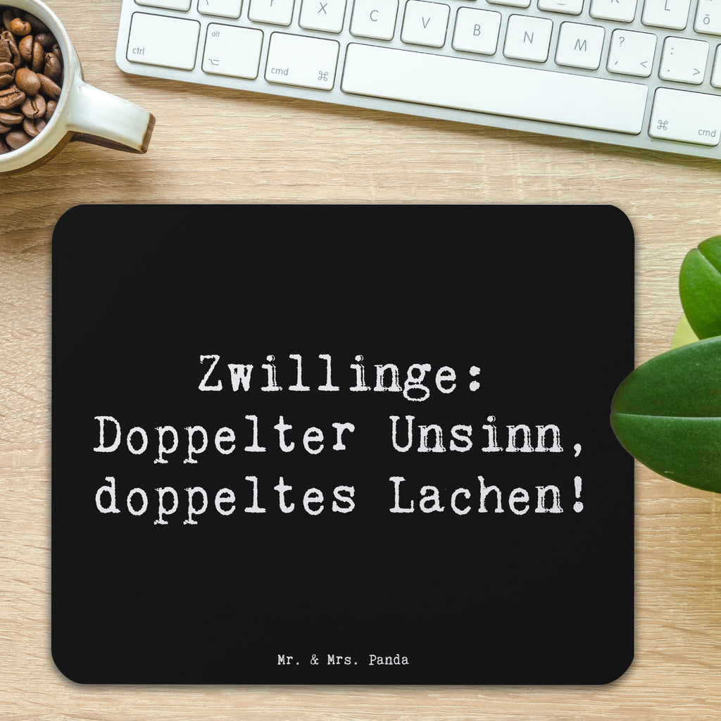 Mauspad Spruch Zwillingsgeschwister Spaß Mousepad, Computer zubehör, Büroausstattung, PC Zubehör, Arbeitszimmer, Mauspad, Einzigartiges Mauspad, Designer Mauspad, Mausunterlage, Mauspad Büro, Familie, Vatertag, Muttertag, Bruder, Schwester, Mama, Papa, Oma, Opa