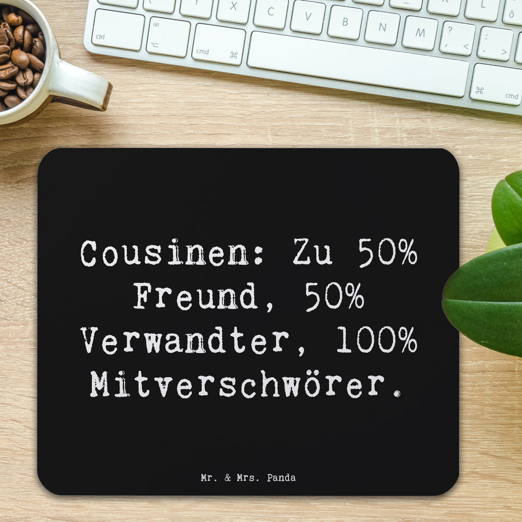 Mauspad Spruch Cousin Mitverschwörer Mousepad, Computer zubehör, Büroausstattung, PC Zubehör, Arbeitszimmer, Mauspad, Einzigartiges Mauspad, Designer Mauspad, Mausunterlage, Mauspad Büro, Familie, Vatertag, Muttertag, Bruder, Schwester, Mama, Papa, Oma, Opa