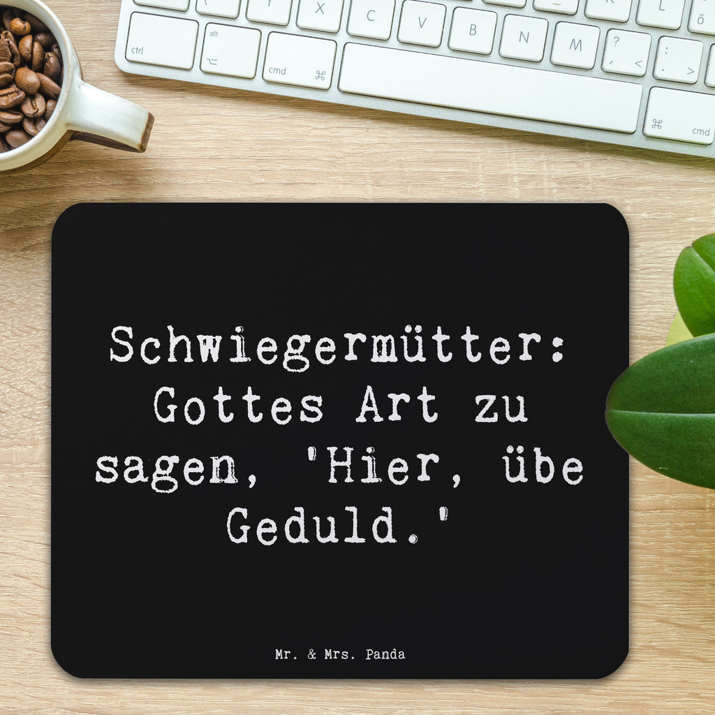 Mauspad Spruch Schwiegermutter Geduld Mousepad, Computer zubehör, Büroausstattung, PC Zubehör, Arbeitszimmer, Mauspad, Einzigartiges Mauspad, Designer Mauspad, Mausunterlage, Mauspad Büro, Familie, Vatertag, Muttertag, Bruder, Schwester, Mama, Papa, Oma, Opa