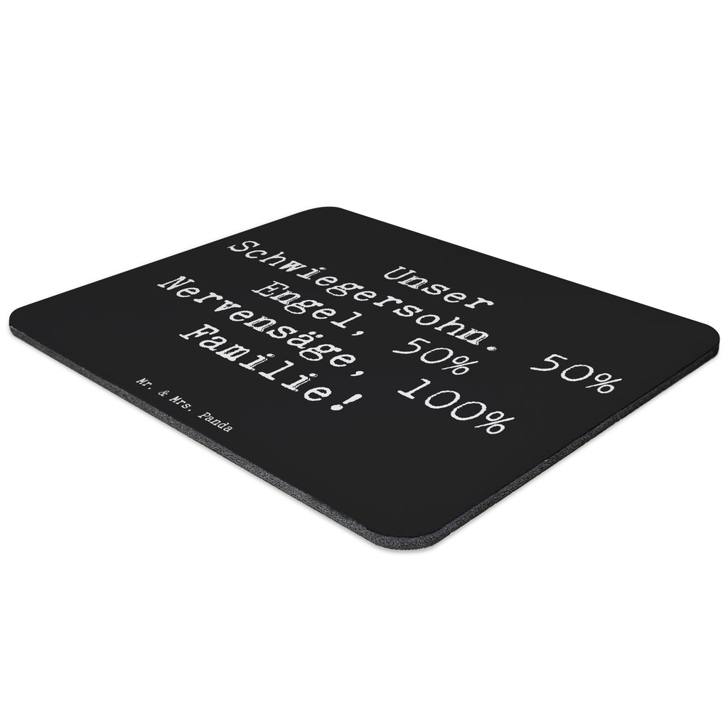 Mauspad Spruch Unser Schwiegersohn. 50% Engel, 50% Nervensäge, 100% Familie! Mousepad, Computer zubehör, Büroausstattung, PC Zubehör, Arbeitszimmer, Mauspad, Einzigartiges Mauspad, Designer Mauspad, Mausunterlage, Mauspad Büro, Familie, Vatertag, Muttertag, Bruder, Schwester, Mama, Papa, Oma, Opa