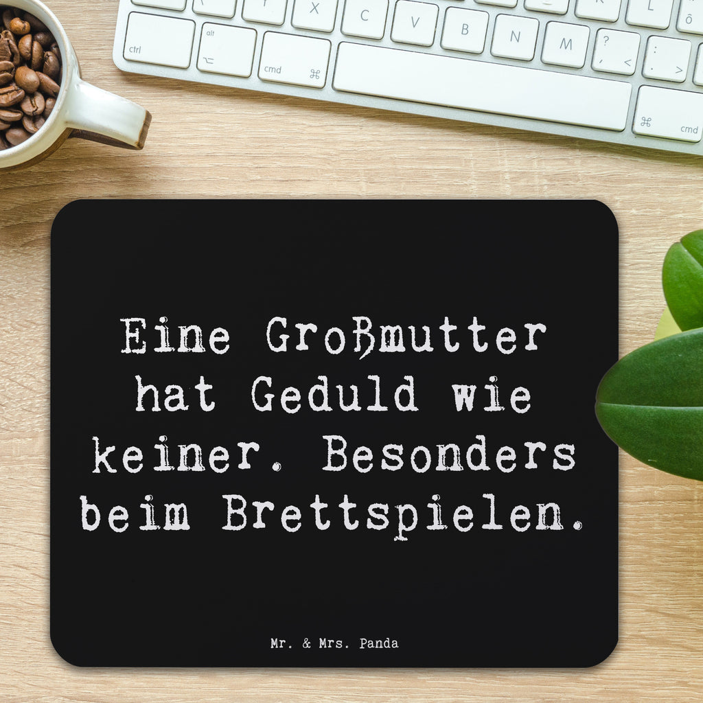 Mauspad Spruch Großmutter Geduld Mousepad, Computer zubehör, Büroausstattung, PC Zubehör, Arbeitszimmer, Mauspad, Einzigartiges Mauspad, Designer Mauspad, Mausunterlage, Mauspad Büro, Familie, Vatertag, Muttertag, Bruder, Schwester, Mama, Papa, Oma, Opa