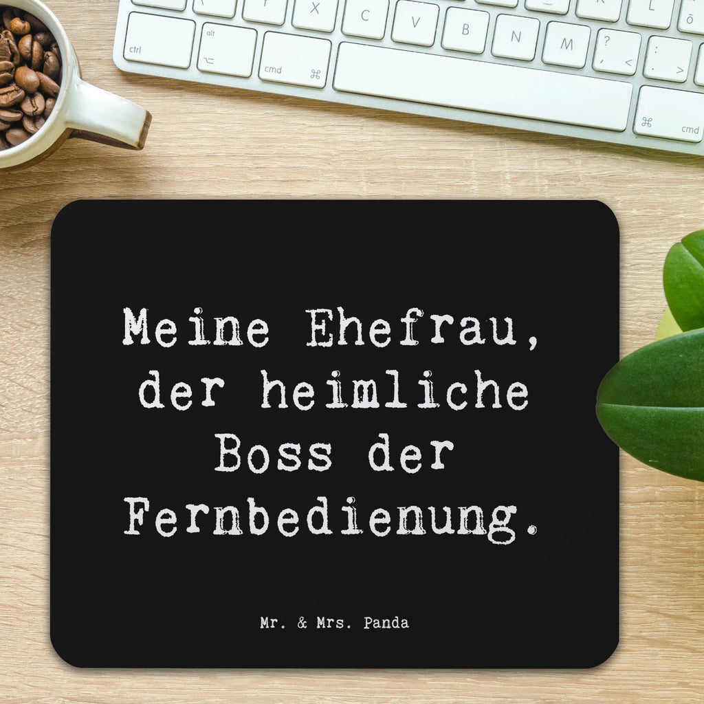 Mauspad Spruch Ehefrau Boss Mousepad, Computer zubehör, Büroausstattung, PC Zubehör, Arbeitszimmer, Mauspad, Einzigartiges Mauspad, Designer Mauspad, Mausunterlage, Mauspad Büro, Familie, Vatertag, Muttertag, Bruder, Schwester, Mama, Papa, Oma, Opa