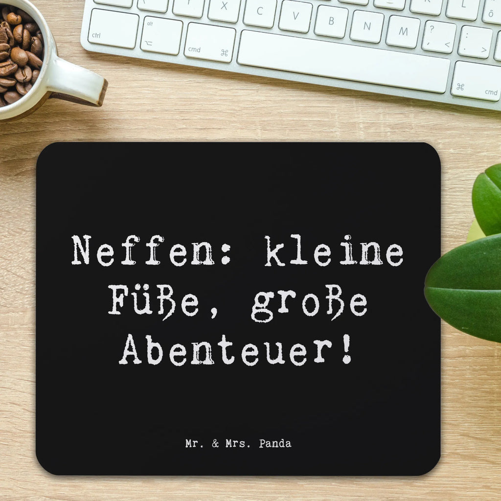 Mauspad Spruch Neffe Abenteuer Mousepad, Computer zubehör, Büroausstattung, PC Zubehör, Arbeitszimmer, Mauspad, Einzigartiges Mauspad, Designer Mauspad, Mausunterlage, Mauspad Büro, Familie, Vatertag, Muttertag, Bruder, Schwester, Mama, Papa, Oma, Opa