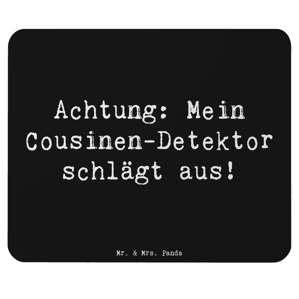 Mauspad Spruch Cousinen-Detektor Mousepad, Computer zubehör, Büroausstattung, PC Zubehör, Arbeitszimmer, Mauspad, Einzigartiges Mauspad, Designer Mauspad, Mausunterlage, Mauspad Büro, Familie, Vatertag, Muttertag, Bruder, Schwester, Mama, Papa, Oma, Opa