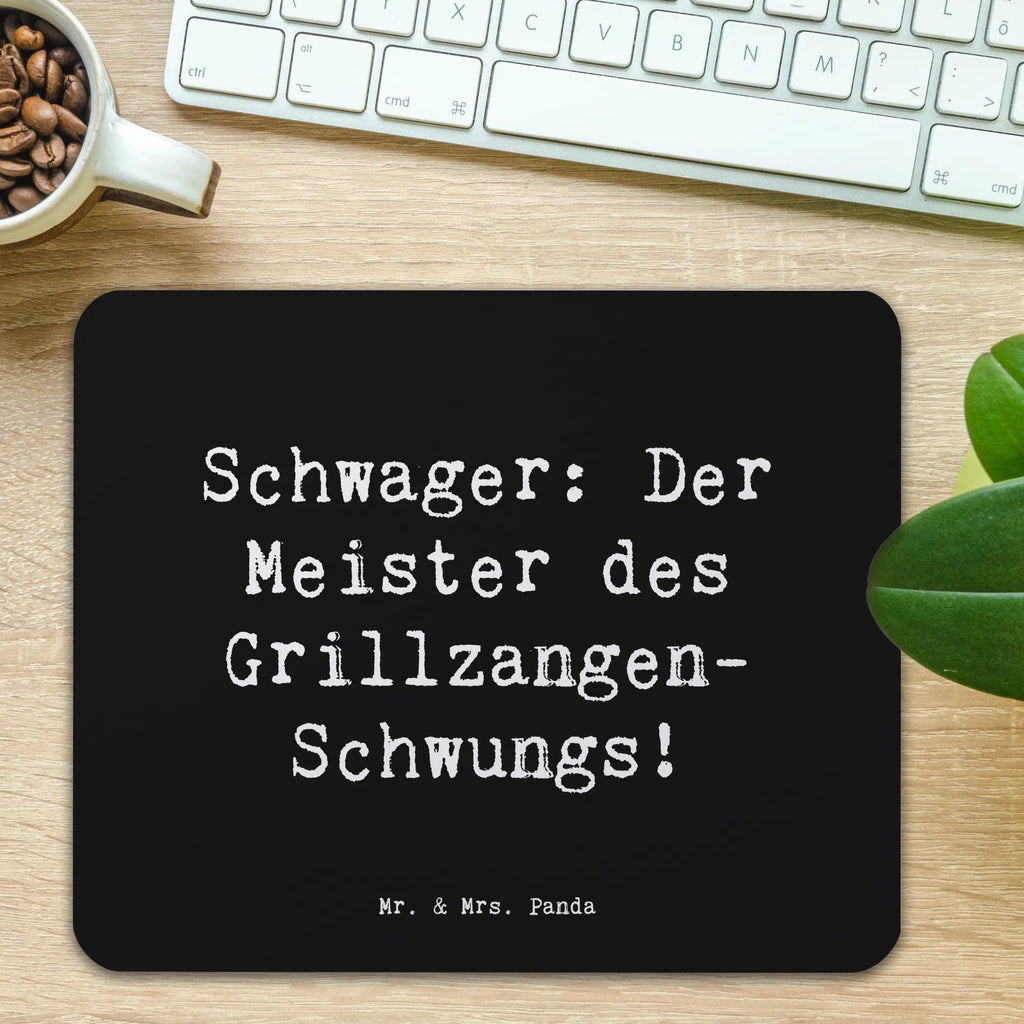 Mauspad Spruch Schwager Grillmeister Mousepad, Computer zubehör, Büroausstattung, PC Zubehör, Arbeitszimmer, Mauspad, Einzigartiges Mauspad, Designer Mauspad, Mausunterlage, Mauspad Büro, Familie, Vatertag, Muttertag, Bruder, Schwester, Mama, Papa, Oma, Opa