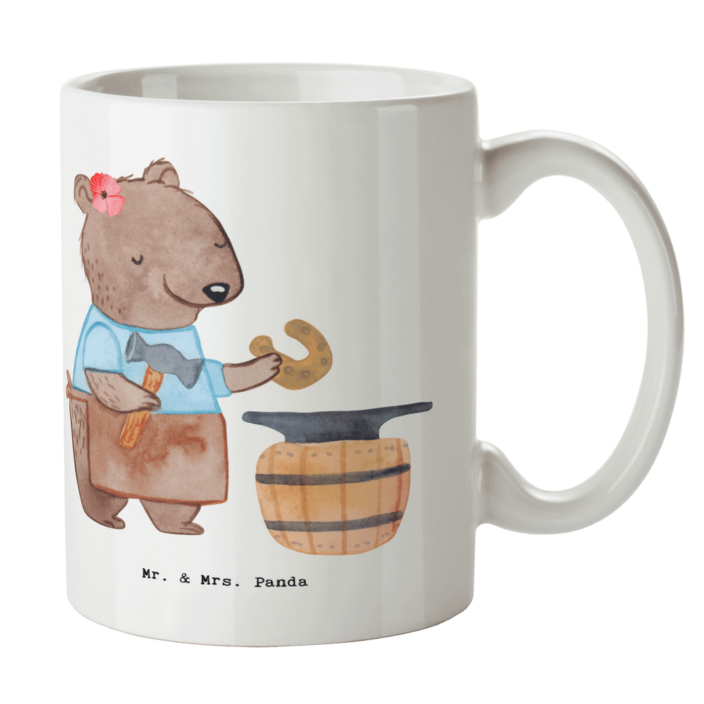 Tasse Schmiedin mit Herz Tasse, Kaffeetasse, Teetasse, Becher, Kaffeebecher, Teebecher, Keramiktasse, Porzellantasse, Büro Tasse, Geschenk Tasse, Tasse Sprüche, Tasse Motive, Kaffeetassen, Tasse bedrucken, Designer Tasse, Cappuccino Tassen, Schöne Teetassen, Beruf, Ausbildung, Jubiläum, Abschied, Rente, Kollege, Kollegin, Geschenk, Schenken, Arbeitskollege, Mitarbeiter, Firma, Danke, Dankeschön