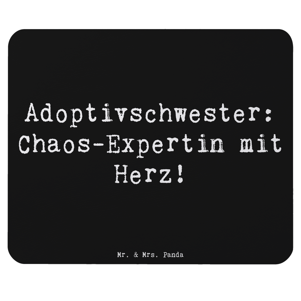 Mauspad Spruch Adoptivschwester Chaos Mousepad, Computer zubehör, Büroausstattung, PC Zubehör, Arbeitszimmer, Mauspad, Einzigartiges Mauspad, Designer Mauspad, Mausunterlage, Mauspad Büro, Familie, Vatertag, Muttertag, Bruder, Schwester, Mama, Papa, Oma, Opa