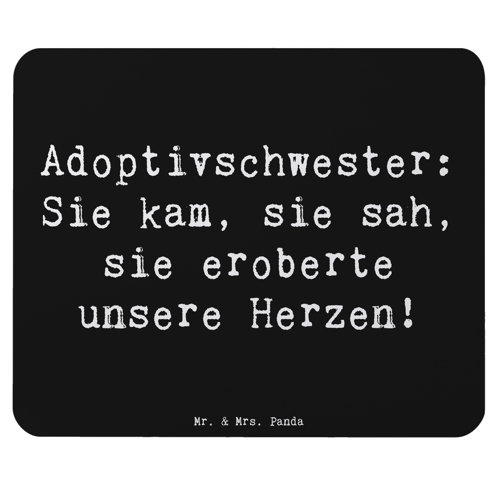 Mauspad Spruch Adoptivschwester Herz Mousepad, Computer zubehör, Büroausstattung, PC Zubehör, Arbeitszimmer, Mauspad, Einzigartiges Mauspad, Designer Mauspad, Mausunterlage, Mauspad Büro, Familie, Vatertag, Muttertag, Bruder, Schwester, Mama, Papa, Oma, Opa