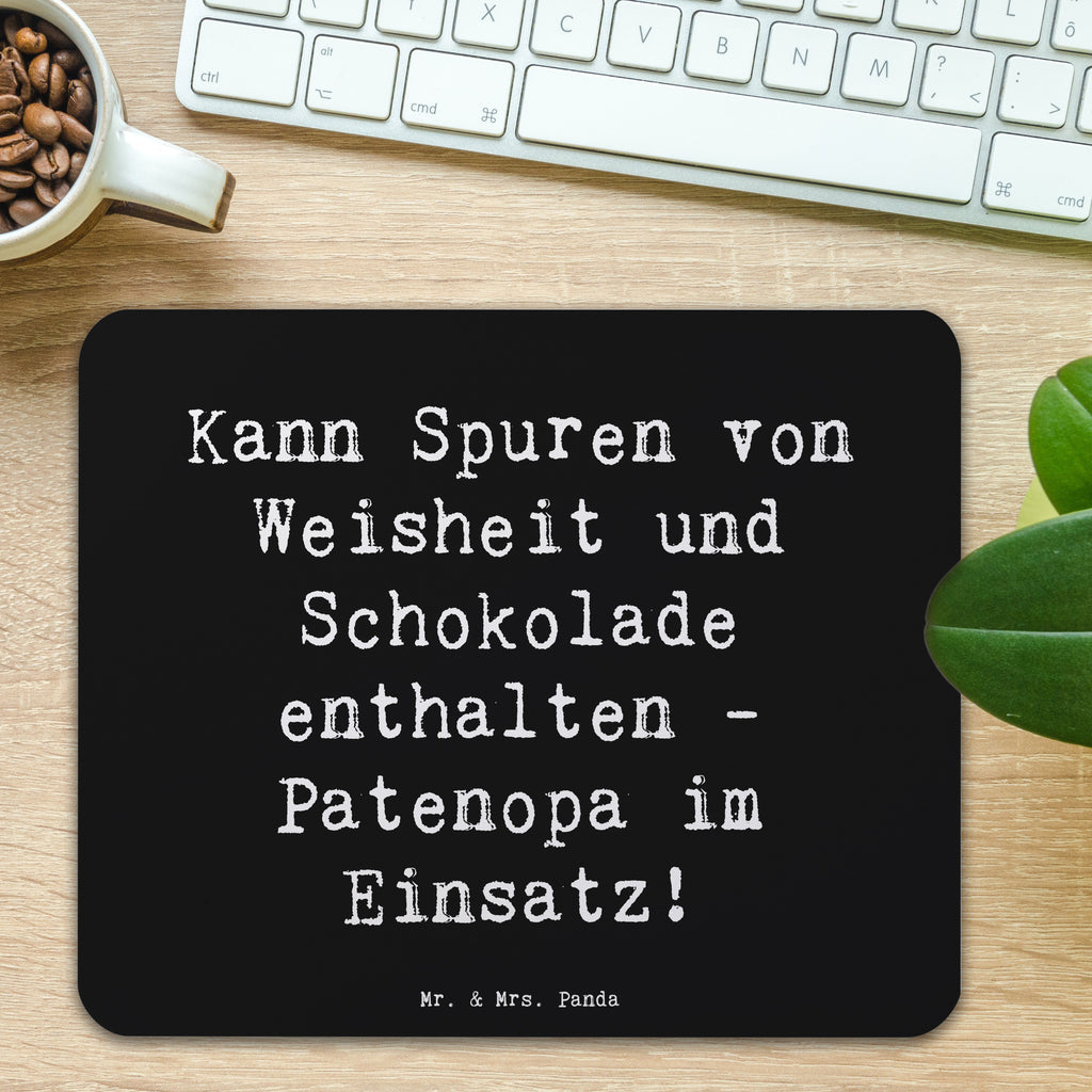 Mauspad Spruch Patenopa und Weisheit Mousepad, Computer zubehör, Büroausstattung, PC Zubehör, Arbeitszimmer, Mauspad, Einzigartiges Mauspad, Designer Mauspad, Mausunterlage, Mauspad Büro, Familie, Vatertag, Muttertag, Bruder, Schwester, Mama, Papa, Oma, Opa