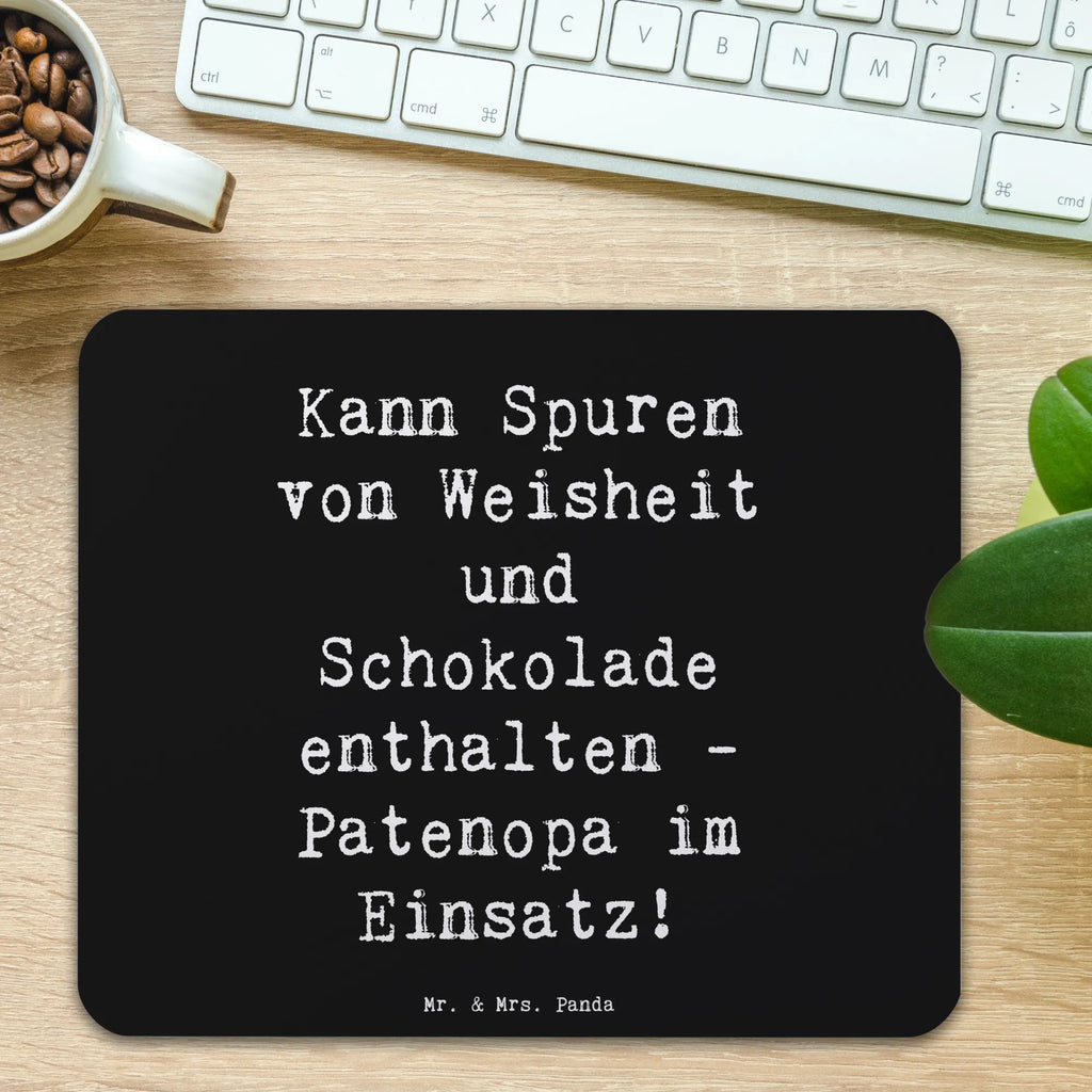 Mauspad Spruch Patenopa und Weisheit Mousepad, Computer zubehör, Büroausstattung, PC Zubehör, Arbeitszimmer, Mauspad, Einzigartiges Mauspad, Designer Mauspad, Mausunterlage, Mauspad Büro, Familie, Vatertag, Muttertag, Bruder, Schwester, Mama, Papa, Oma, Opa