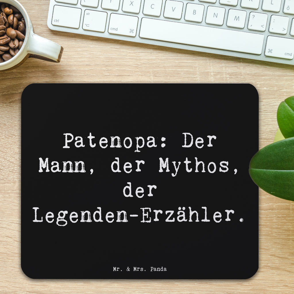 Mauspad Spruch Patenopa Legende Mousepad, Computer zubehör, Büroausstattung, PC Zubehör, Arbeitszimmer, Mauspad, Einzigartiges Mauspad, Designer Mauspad, Mausunterlage, Mauspad Büro, Familie, Vatertag, Muttertag, Bruder, Schwester, Mama, Papa, Oma, Opa