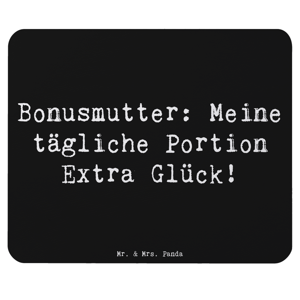 Mauspad Spruch Bonusmutter Glück Mousepad, Computer zubehör, Büroausstattung, PC Zubehör, Arbeitszimmer, Mauspad, Einzigartiges Mauspad, Designer Mauspad, Mausunterlage, Mauspad Büro, Familie, Vatertag, Muttertag, Bruder, Schwester, Mama, Papa, Oma, Opa