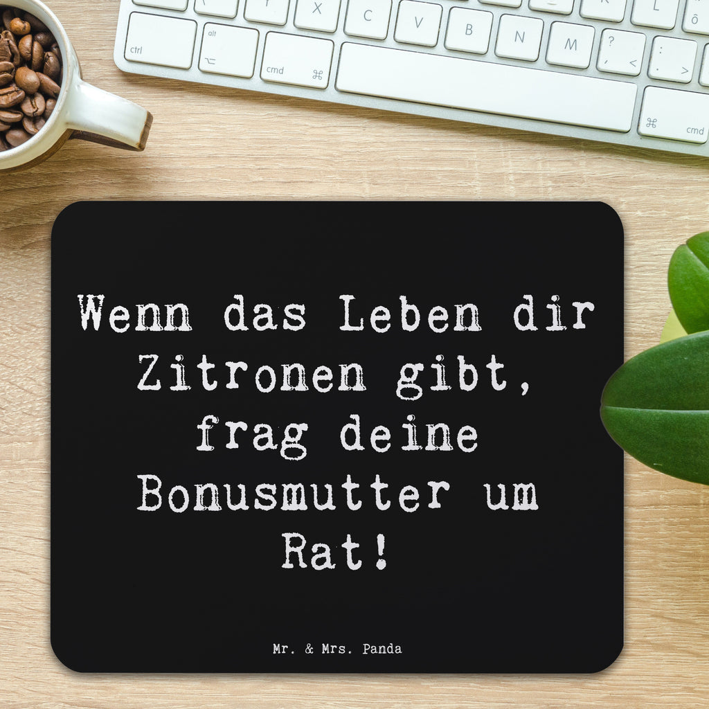 Mauspad Spruch Rat bei Bonusmutter Mousepad, Computer zubehör, Büroausstattung, PC Zubehör, Arbeitszimmer, Mauspad, Einzigartiges Mauspad, Designer Mauspad, Mausunterlage, Mauspad Büro, Familie, Vatertag, Muttertag, Bruder, Schwester, Mama, Papa, Oma, Opa