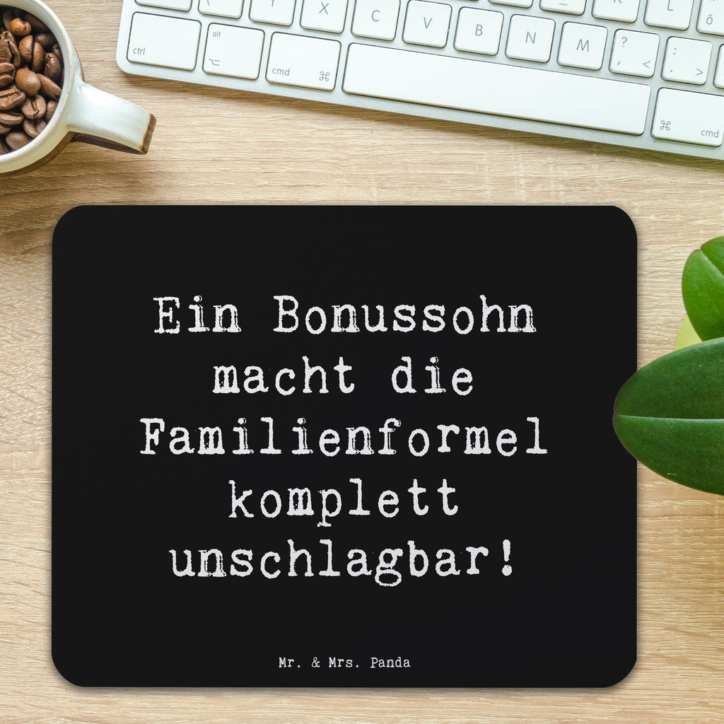 Mauspad Spruch Unschlagbarer Bonussohn Mousepad, Computer zubehör, Büroausstattung, PC Zubehör, Arbeitszimmer, Mauspad, Einzigartiges Mauspad, Designer Mauspad, Mausunterlage, Mauspad Büro, Familie, Vatertag, Muttertag, Bruder, Schwester, Mama, Papa, Oma, Opa