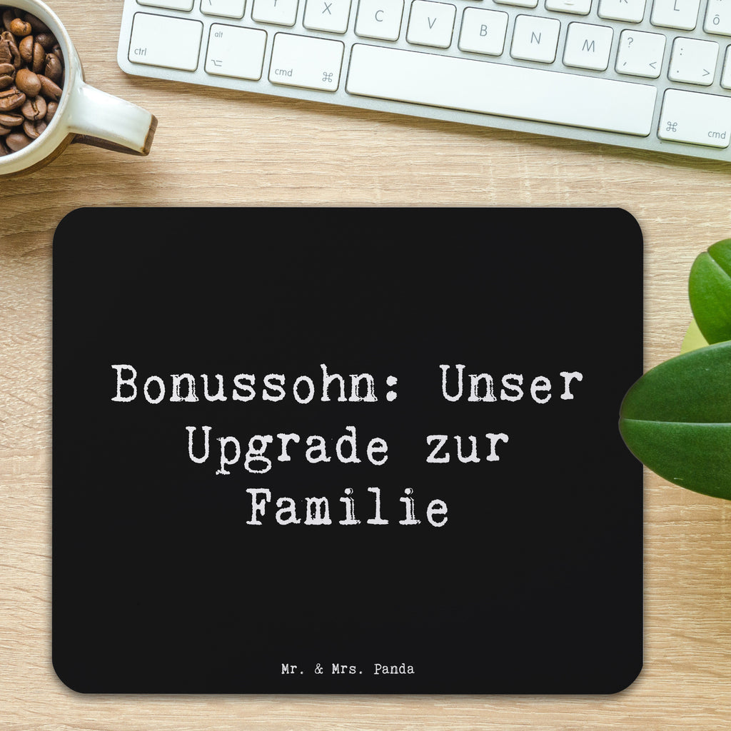 Mauspad Spruch Bonussohn Wertschätzung Mousepad, Computer zubehör, Büroausstattung, PC Zubehör, Arbeitszimmer, Mauspad, Einzigartiges Mauspad, Designer Mauspad, Mausunterlage, Mauspad Büro, Familie, Vatertag, Muttertag, Bruder, Schwester, Mama, Papa, Oma, Opa