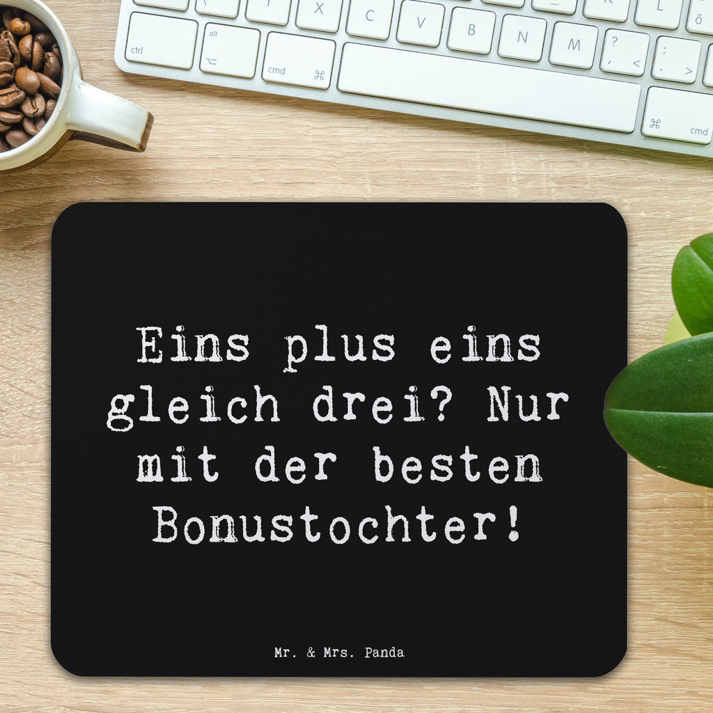 Mauspad Spruch Beste Bonustochter Mousepad, Computer zubehör, Büroausstattung, PC Zubehör, Arbeitszimmer, Mauspad, Einzigartiges Mauspad, Designer Mauspad, Mausunterlage, Mauspad Büro, Familie, Vatertag, Muttertag, Bruder, Schwester, Mama, Papa, Oma, Opa