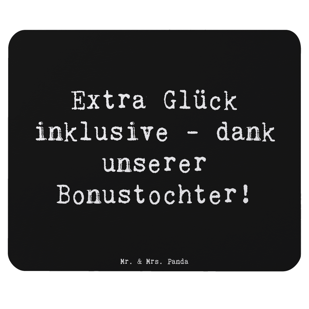 Mauspad Spruch Bonustochter Glück Mousepad, Computer zubehör, Büroausstattung, PC Zubehör, Arbeitszimmer, Mauspad, Einzigartiges Mauspad, Designer Mauspad, Mausunterlage, Mauspad Büro, Familie, Vatertag, Muttertag, Bruder, Schwester, Mama, Papa, Oma, Opa