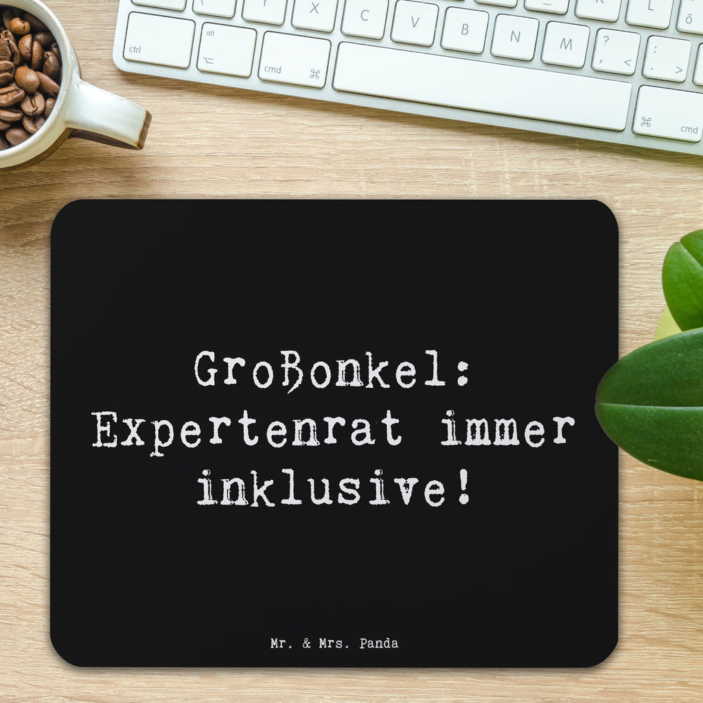 Mauspad Spruch Großonkel Rat Mousepad, Computer zubehör, Büroausstattung, PC Zubehör, Arbeitszimmer, Mauspad, Einzigartiges Mauspad, Designer Mauspad, Mausunterlage, Mauspad Büro, Familie, Vatertag, Muttertag, Bruder, Schwester, Mama, Papa, Oma, Opa