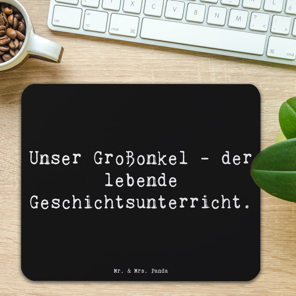 Mauspad Spruch Großonkel Geschichtsunterricht Mousepad, Computer zubehör, Büroausstattung, PC Zubehör, Arbeitszimmer, Mauspad, Einzigartiges Mauspad, Designer Mauspad, Mausunterlage, Mauspad Büro, Familie, Vatertag, Muttertag, Bruder, Schwester, Mama, Papa, Oma, Opa