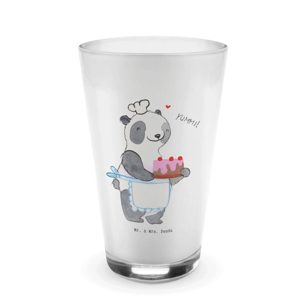 Glas Bär Kochen Cappuccino Glas, Glas, Cappuccino Tasse, Latte Macchiato, Geschenk, Sport, Sportart, Hobby, Schenken, Danke, Dankeschön, Auszeichnung, Gewinn, Sportler, Kochen, Hobbykoch, Hobbyköchin