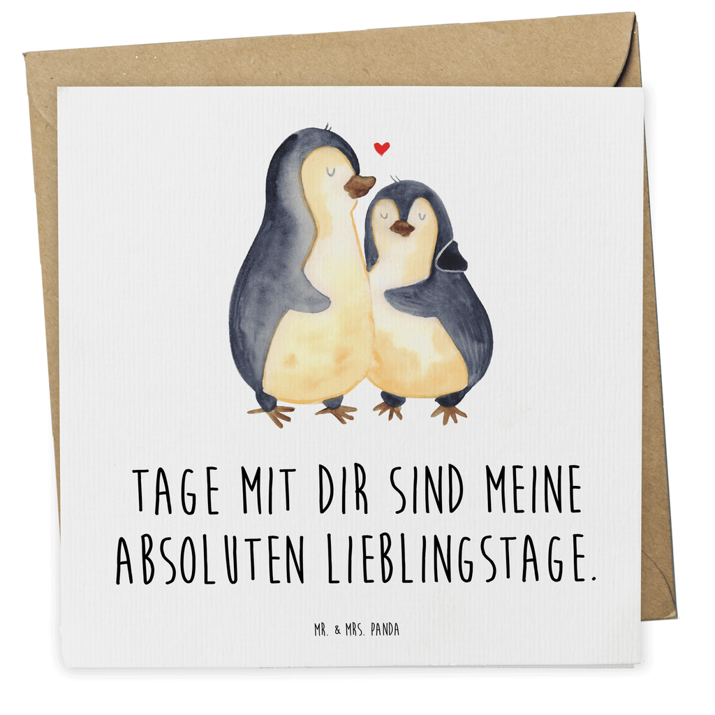 Deluxe Karte Pinguin umarmen Karte, Grußkarte, Klappkarte, Einladungskarte, Glückwunschkarte, Hochzeitskarte, Geburtstagskarte, Hochwertige Grußkarte, Hochwertige Klappkarte, Pinguin, Liebe, Liebespaar, Liebesbeweis, Liebesgeschenk, Verlobung, Jahrestag, Hochzeitstag, Hochzeit, Hochzeitsgeschenk