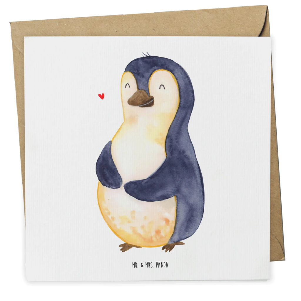 Deluxe Karte Pinguin Diät Karte, Grußkarte, Klappkarte, Einladungskarte, Glückwunschkarte, Hochzeitskarte, Geburtstagskarte, Hochwertige Grußkarte, Hochwertige Klappkarte, Pinguin, Pinguine, Diät, Abnehmen, Abspecken, Gewicht, Motivation, Selbstliebe, Körperliebe, Selbstrespekt