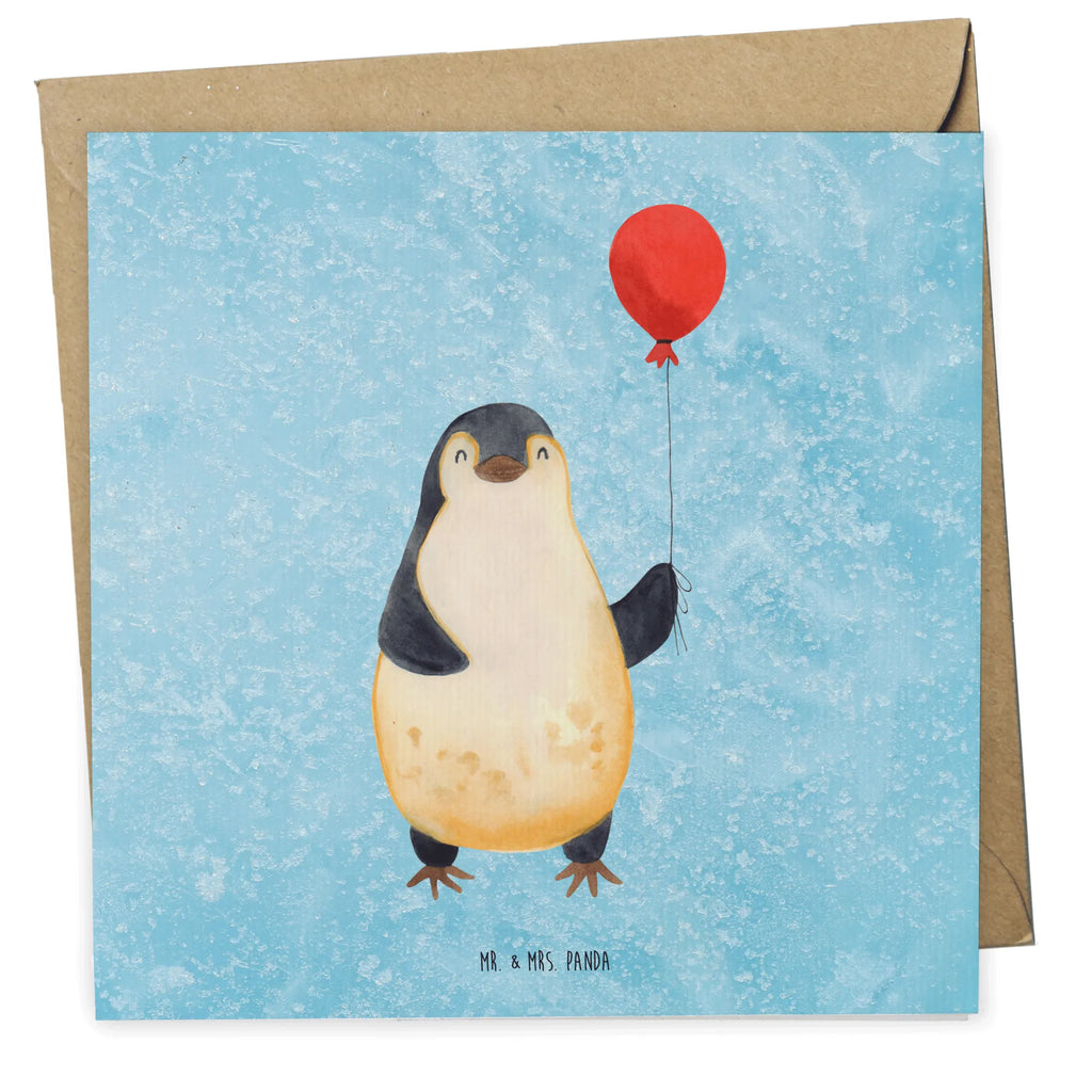 Deluxe Karte Pinguin Luftballon Karte, Grußkarte, Klappkarte, Einladungskarte, Glückwunschkarte, Hochzeitskarte, Geburtstagskarte, Hochwertige Grußkarte, Hochwertige Klappkarte, Pinguin, Pinguine, Luftballon, Tagträume, Lebenslust, Geschenk Freundin, Geschenkidee, beste Freundin, Motivation, Neustart, neues Leben, Liebe, Glück