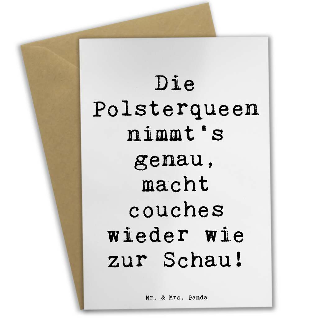 Grußkarte Spruch Polsterei Präzision Grußkarte, Klappkarte, Einladungskarte, Glückwunschkarte, Hochzeitskarte, Geburtstagskarte, Karte, Ansichtskarten, Beruf, Ausbildung, Jubiläum, Abschied, Rente, Kollege, Kollegin, Geschenk, Schenken, Arbeitskollege, Mitarbeiter, Firma, Danke, Dankeschön