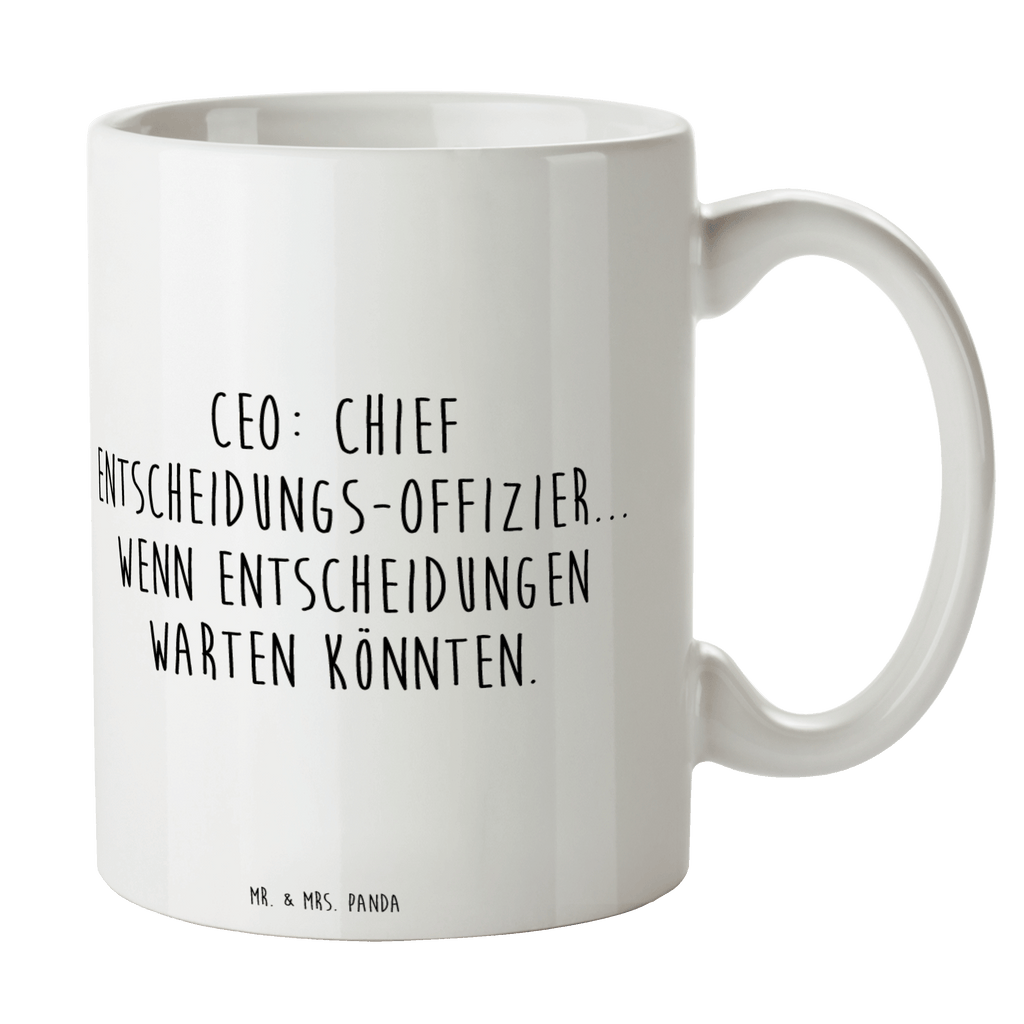 Tasse Spruch CEO Entscheidungen Tasse, Kaffeetasse, Teetasse, Becher, Kaffeebecher, Teebecher, Keramiktasse, Porzellantasse, Büro Tasse, Geschenk Tasse, Tasse Sprüche, Tasse Motive, Kaffeetassen, Tasse bedrucken, Designer Tasse, Cappuccino Tassen, Schöne Teetassen, Beruf, Ausbildung, Jubiläum, Abschied, Rente, Kollege, Kollegin, Geschenk, Schenken, Arbeitskollege, Mitarbeiter, Firma, Danke, Dankeschön