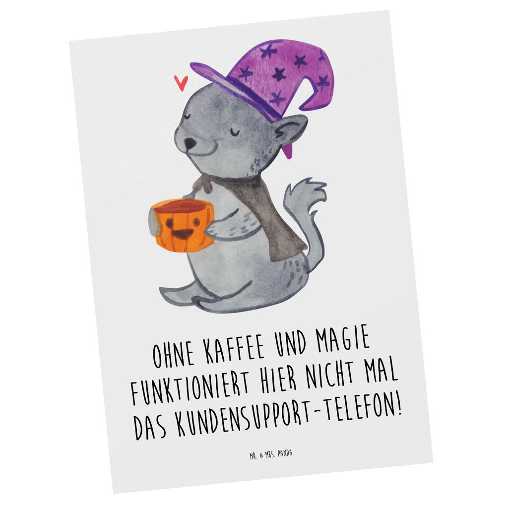 Postcard Ohne Kaffee und Magie funktioniert hier nicht mal das Kundensupport-Telefon! Postkarte, Karte, Geschenkkarte, Grußkarte, Einladung, Ansichtskarte, Geburtstagskarte, Einladungskarte, Dankeskarte, Ansichtskarten, Einladung Geburtstag, Einladungskarten Geburtstag, Beruf, Ausbildung, Jubiläum, Abschied, Rente, Kollege, Kollegin, Geschenk, Schenken, Arbeitskollege, Mitarbeiter, Firma, Danke, Dankeschön