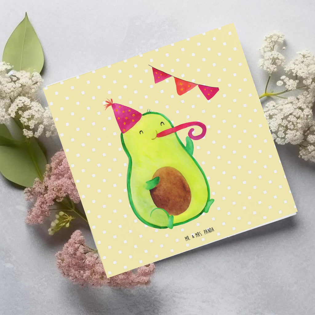 Deluxe Karte Avocado Geburtstag Karte, Grußkarte, Klappkarte, Einladungskarte, Glückwunschkarte, Hochzeitskarte, Geburtstagskarte, Hochwertige Grußkarte, Hochwertige Klappkarte, Avocado, Veggie, Vegan, Gesund