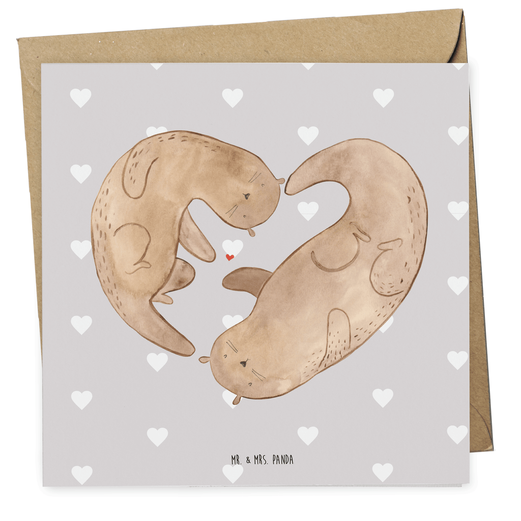 Deluxe Karte Otter Valentine Karte, Grußkarte, Klappkarte, Einladungskarte, Glückwunschkarte, Hochzeitskarte, Geburtstagskarte, Hochwertige Grußkarte, Hochwertige Klappkarte, Liebe, Partner, Freund, Freundin, Ehemann, Ehefrau, Heiraten, Verlobung, Heiratsantrag, Liebesgeschenk, Jahrestag, Hocheitstag, Valentinstag, Geschenk für Frauen, Hochzeitstag, Mitbringsel, Geschenk für Freundin, Geschenk für Partner, Liebesbeweis, für Männer, für Ehemann