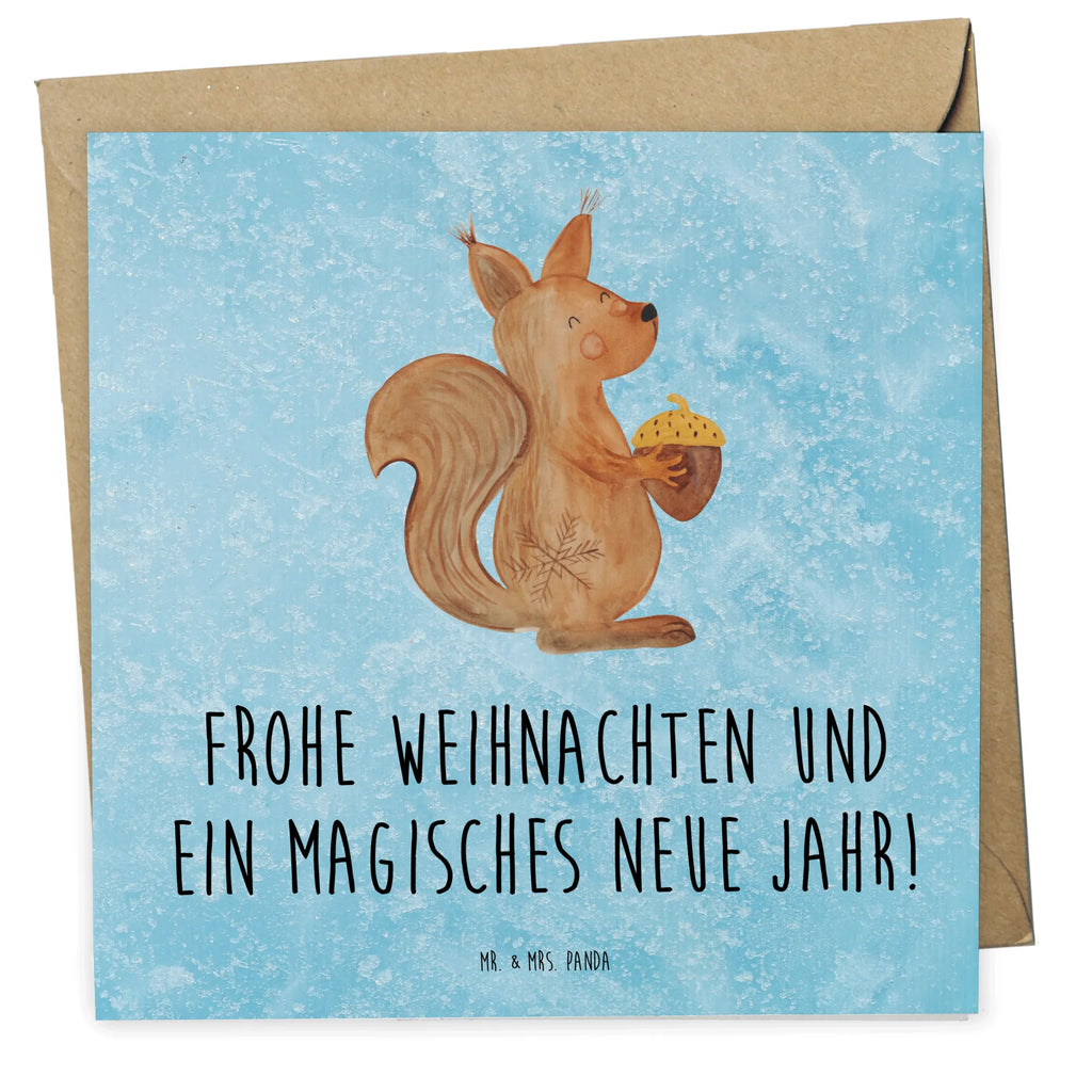 Deluxe Karte Eichhörnchen Weihnachten Karte, Grußkarte, Klappkarte, Einladungskarte, Glückwunschkarte, Hochzeitskarte, Geburtstagskarte, Hochwertige Grußkarte, Hochwertige Klappkarte, Winter, Weihnachten, Weihnachtsdeko, Nikolaus, Advent, Heiligabend, Wintermotiv, Frohe Weihnachten, Frohes neues Jahr, Guten Rutsch, Weihnachtsmotiv, Weihnachtsgruß, Neujahr, Vogel