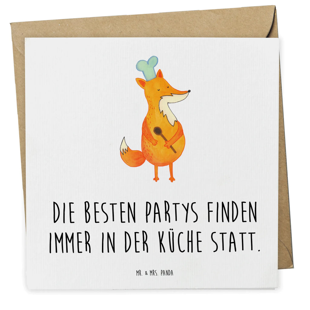 Deluxe Karte Fuchs Koch Karte, Grußkarte, Klappkarte, Einladungskarte, Glückwunschkarte, Hochzeitskarte, Geburtstagskarte, Hochwertige Grußkarte, Hochwertige Klappkarte, Fuchs, Füchse, Koch Geschenk, Küche Spruch, Küche Deko, Köche, Bäcker, Party Spruch, Spruch lustig, witzig