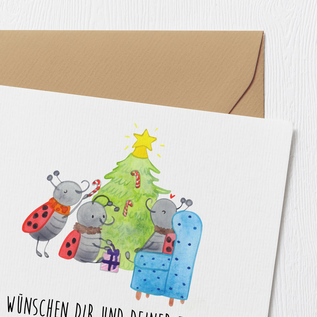 Deluxe Karte Weihnachten Smörle Karte, Grußkarte, Klappkarte, Einladungskarte, Glückwunschkarte, Hochzeitskarte, Geburtstagskarte, Hochwertige Grußkarte, Hochwertige Klappkarte, Winter, Weihnachten, Weihnachtsdeko, Nikolaus, Advent, Heiligabend, Wintermotiv, Weihnachtsbaum, Geschenk, Pfefferminzstange, Tannennadeln