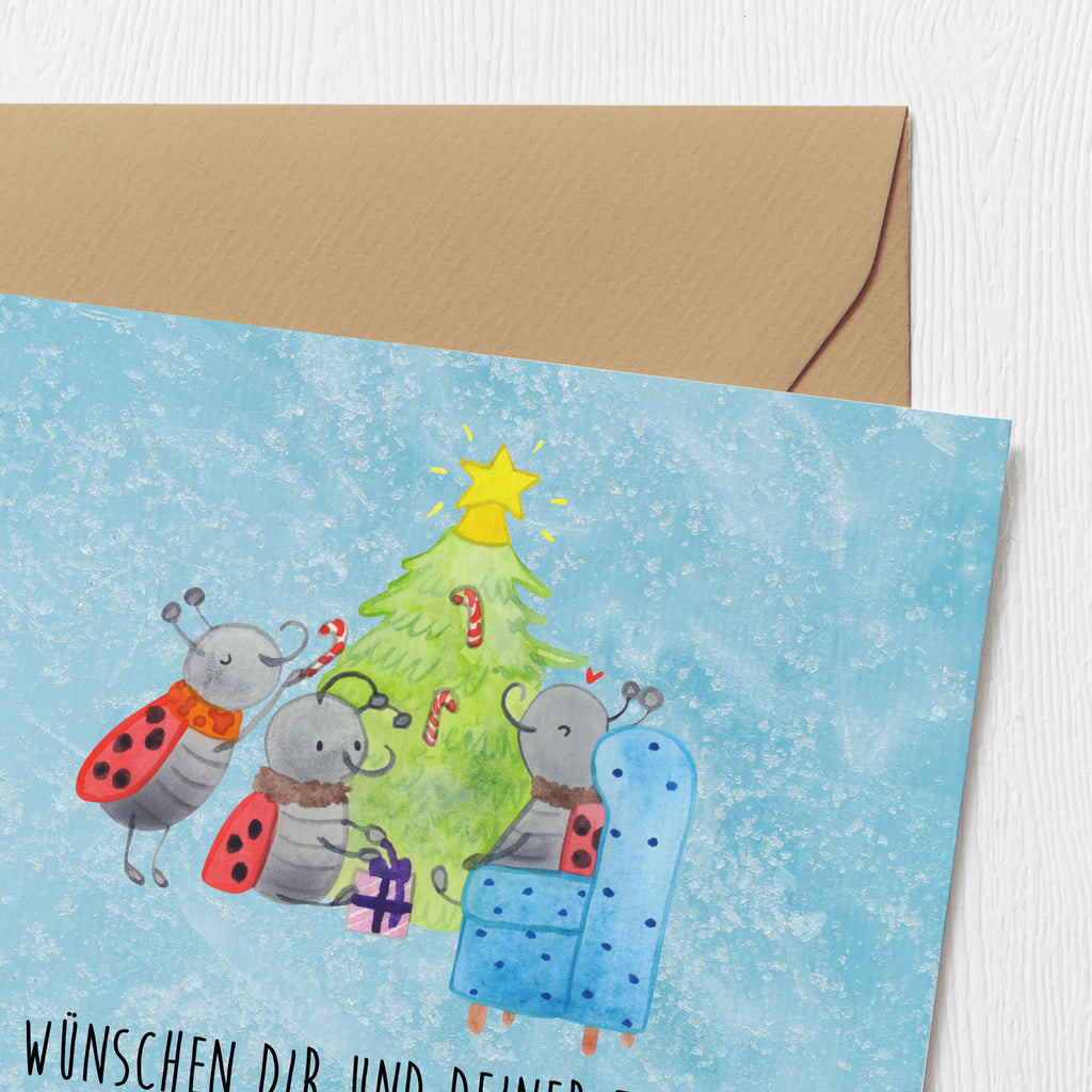 Deluxe Karte Weihnachten Smörle Karte, Grußkarte, Klappkarte, Einladungskarte, Glückwunschkarte, Hochzeitskarte, Geburtstagskarte, Hochwertige Grußkarte, Hochwertige Klappkarte, Winter, Weihnachten, Weihnachtsdeko, Nikolaus, Advent, Heiligabend, Wintermotiv, Weihnachtsbaum, Geschenk, Pfefferminzstange, Tannennadeln