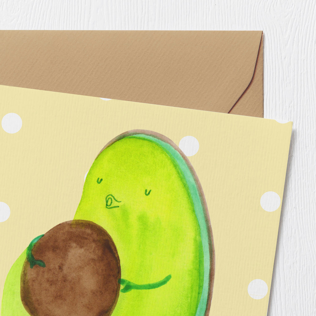 Deluxe Karte Avocado Pfeifen Karte, Grußkarte, Klappkarte, Einladungskarte, Glückwunschkarte, Hochzeitskarte, Geburtstagskarte, Hochwertige Grußkarte, Hochwertige Klappkarte, Avocado, Veggie, Vegan, Gesund, Diät, Abnehmen, Ernährung, dick sein, Pummelfee