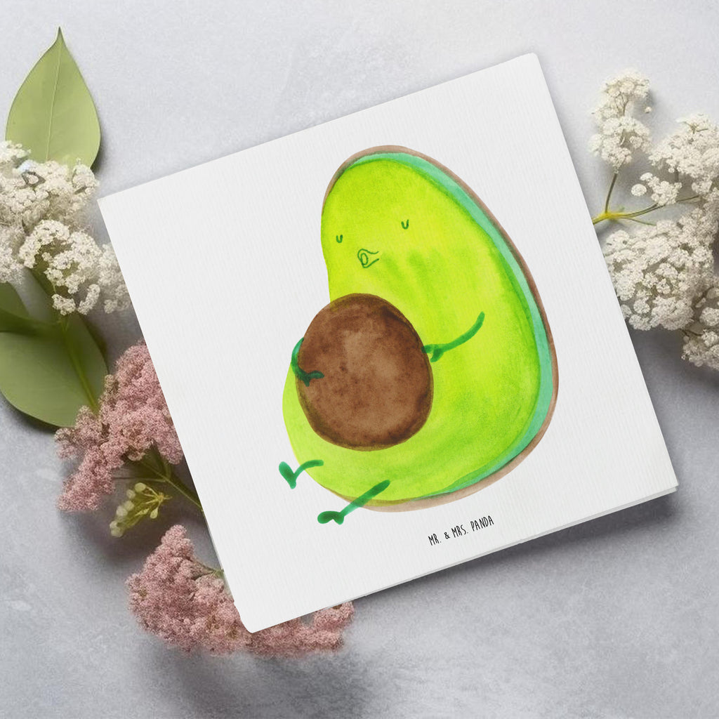 Deluxe Karte Avocado Pfeifen Karte, Grußkarte, Klappkarte, Einladungskarte, Glückwunschkarte, Hochzeitskarte, Geburtstagskarte, Hochwertige Grußkarte, Hochwertige Klappkarte, Avocado, Veggie, Vegan, Gesund, Diät, Abnehmen, Ernährung, dick sein, Pummelfee