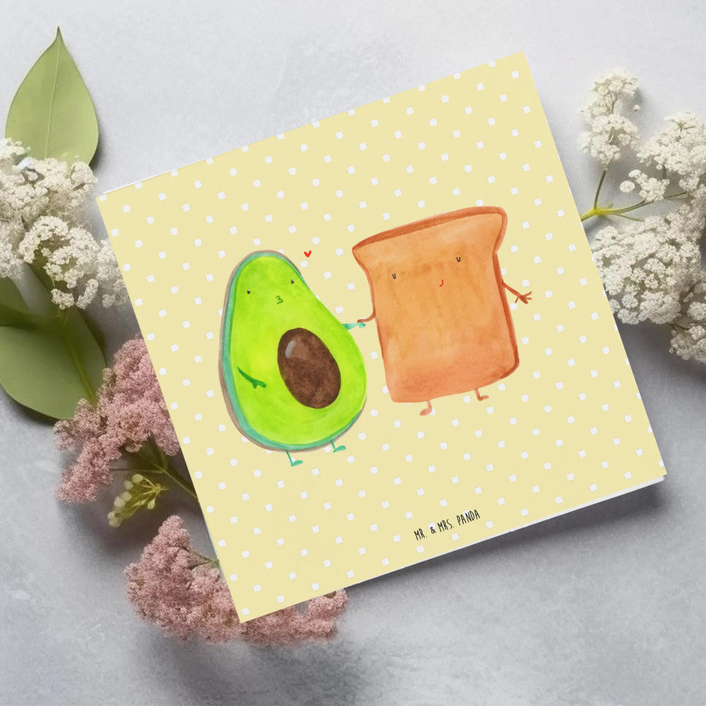 Deluxe Karte Avocado Toast Karte, Grußkarte, Klappkarte, Einladungskarte, Glückwunschkarte, Hochzeitskarte, Geburtstagskarte, Hochwertige Grußkarte, Hochwertige Klappkarte, Avocado, Veggie, Vegan, Gesund, Toast, Toastbrot, Liebespaar, Pärchen, Freund, Freundin, Verlobt, Verlobungsparty, Hochzeit, Hochzeitsgeschenk, Jahrestag, Jahrestagsgeschenk