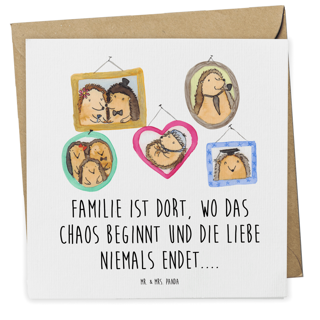 Deluxe Karte Igel Familie Karte, Grußkarte, Klappkarte, Einladungskarte, Glückwunschkarte, Hochzeitskarte, Geburtstagskarte, Hochwertige Grußkarte, Hochwertige Klappkarte, Familie, Vatertag, Muttertag, Bruder, Schwester, Mama, Papa, Oma, Opa, Liebe, Igel, Bilder, Zusammenhalt, Glück